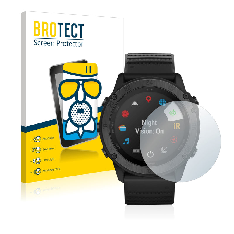 BROTECT AirGlass Matte Glass Screen Protector for Garmin Tactix Delta