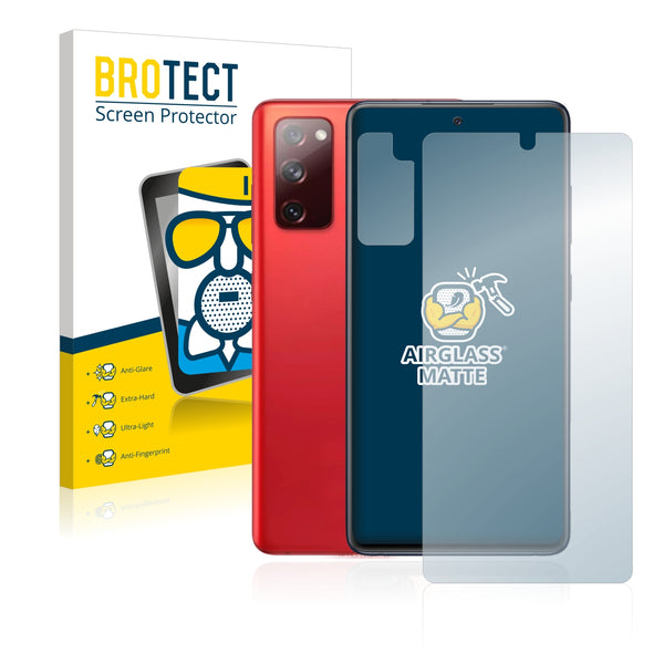 BROTECT Matte Screen Protector for Samsung Galaxy S20 FE 5G (Front + cam)