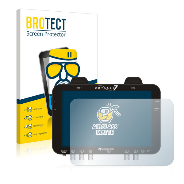BROTECT AirGlass Matte Glass Screen Protector for Convergent Design Odyssey 7