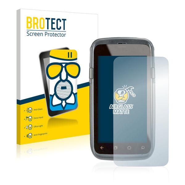 BROTECT AirGlass Matte Glass Screen Protector for Honeywell Dolphin CT60 XP