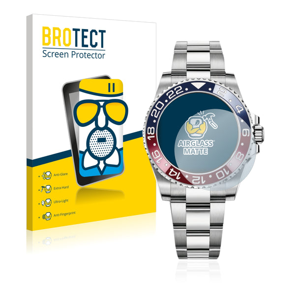 BROTECT AirGlass Matte Glass Screen Protector for Rolex GMT-Master II