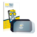 BROTECT AirGlass Matte Glass Screen Protector for BMW R 1250 GS Connectivity TFT 6.5