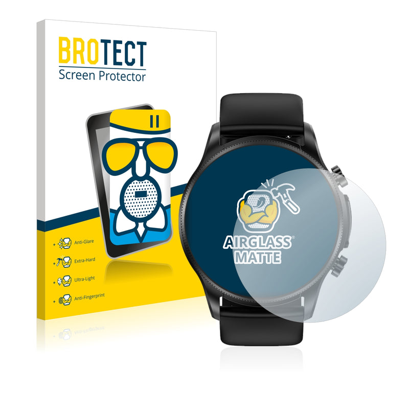 BROTECT AirGlass Matte Glass Screen Protector for Ruijie Cardiac Smartwatch
