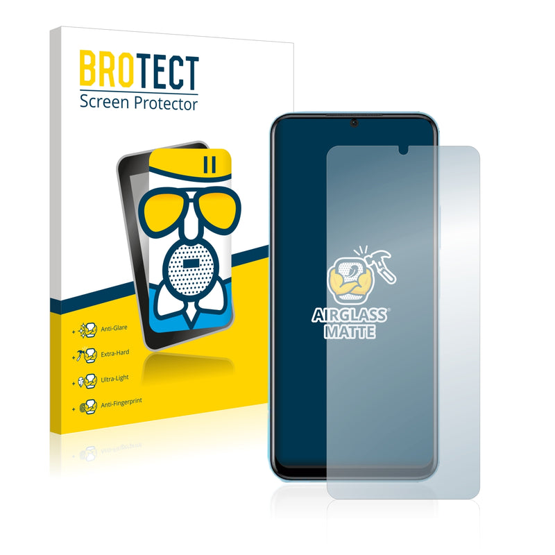 BROTECT AirGlass Matte Glass Screen Protector for Vivo iQOO Z6 Lite