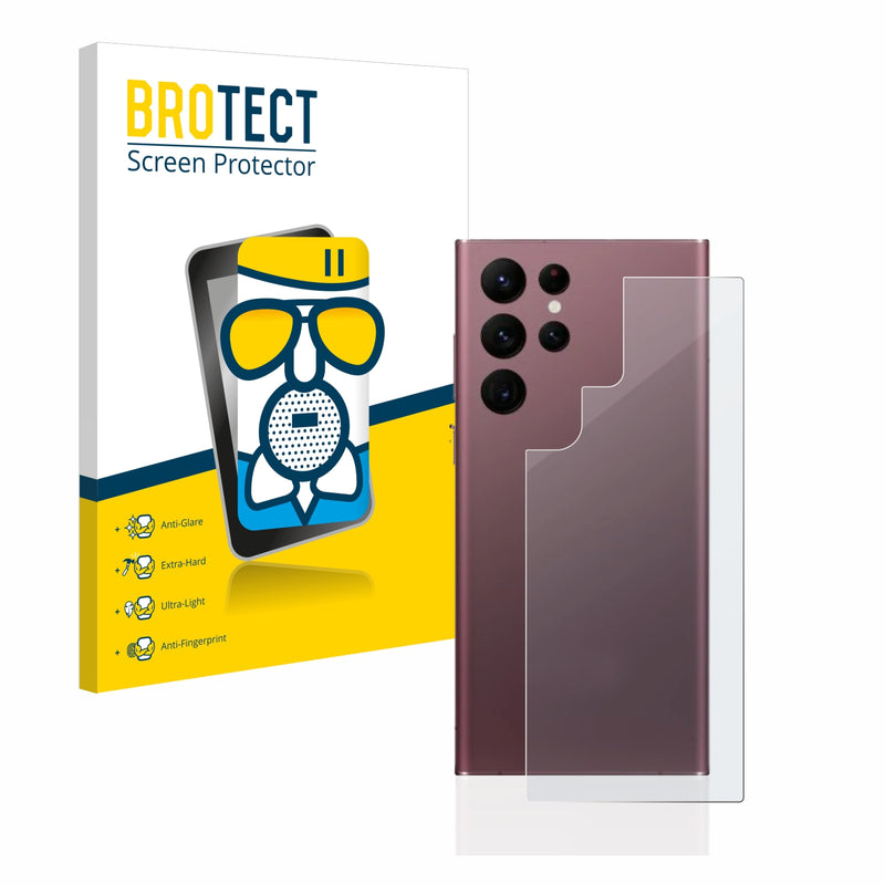 Anti-Glare Screen Protector for Samsung Galaxy S22 Ultra 5G Enterprise Edition (Back)
