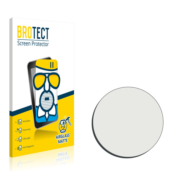 BROTECT AirGlass Matte Glass Screen Protector for Watches (Circular, Diameter: 17 mm)