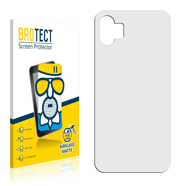 BROTECT AirGlass Matte Glass Screen Protector for Nothing Phone (1) (Back)