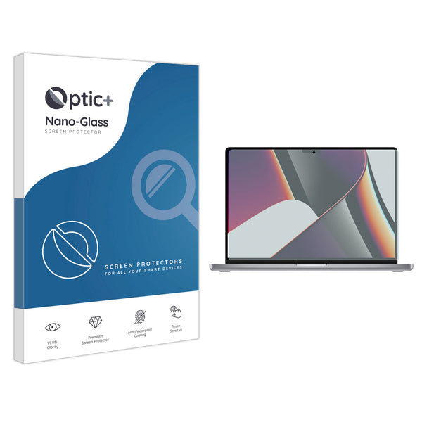 Optic+ Nano Glass Screen Protector for Apple MacBook Pro 16 2021
