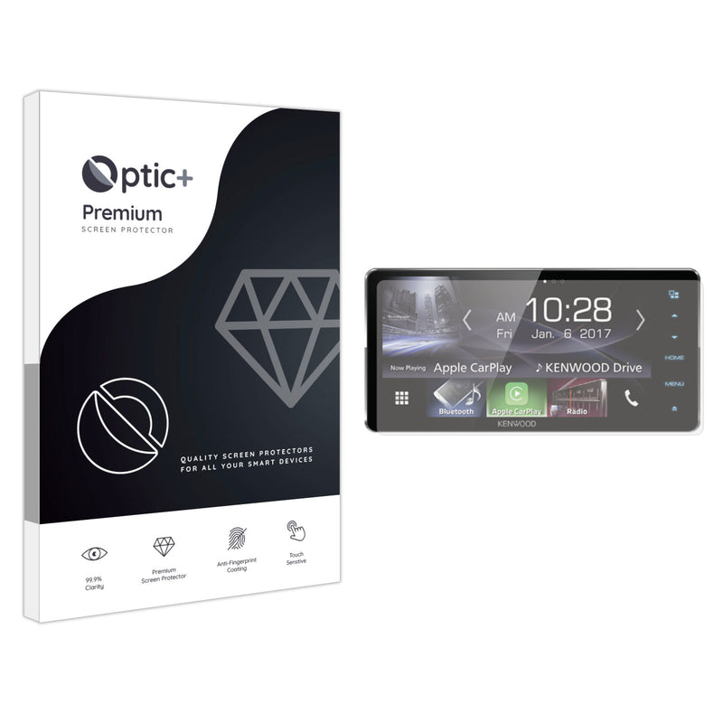 Optic+ Premium Film Screen Protector for Kenwood DDX917WS