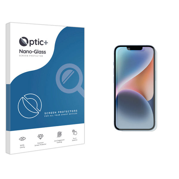 Optic+ Nano Glass Screen Protector for Apple iPhone 14 Plus