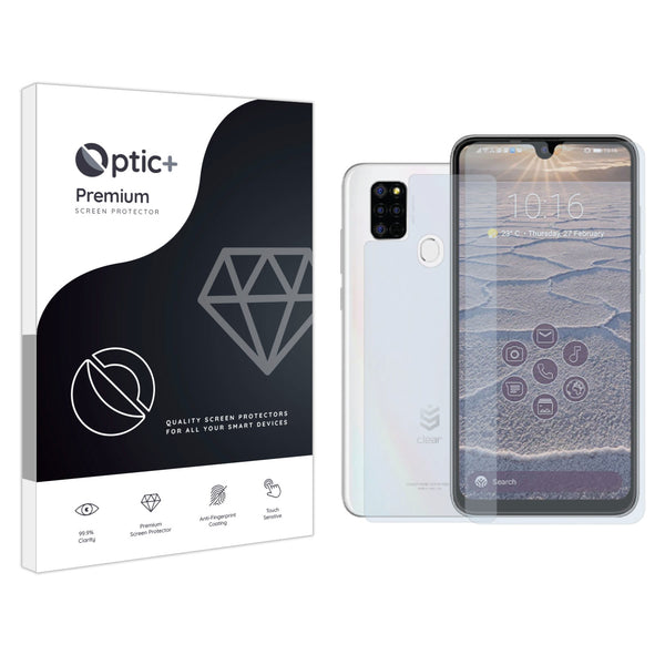 Optic+ Premium Film Screen Protector for ClearPHONE 620 (Front & Back)